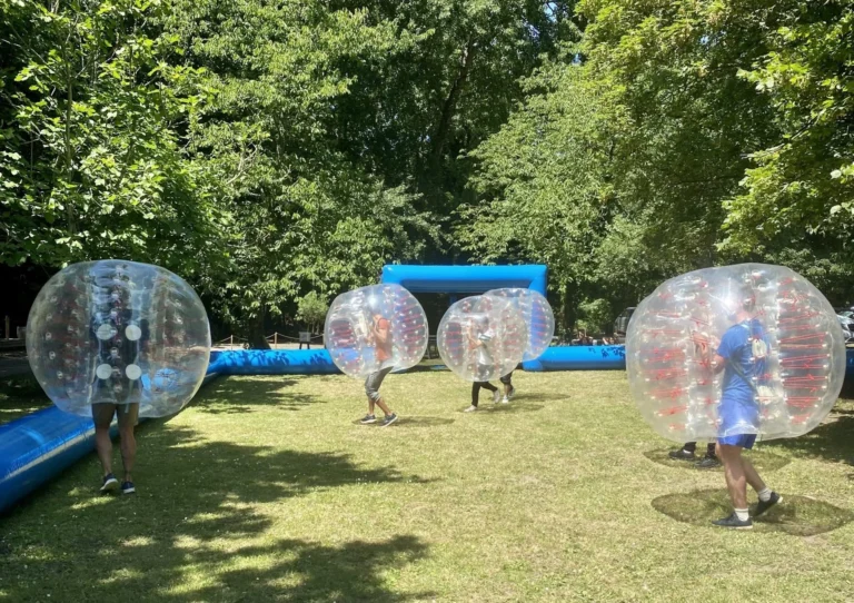 Match de Bubble Foot à Saint-Malo