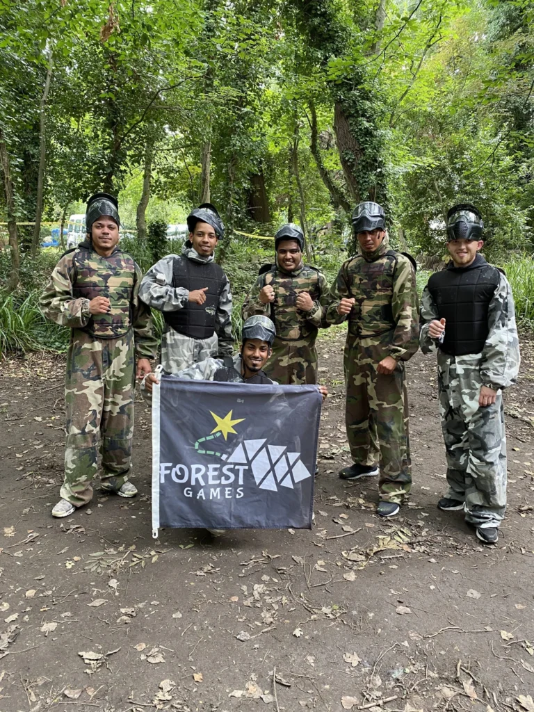 Equipe de paintball à Saint-Malo
