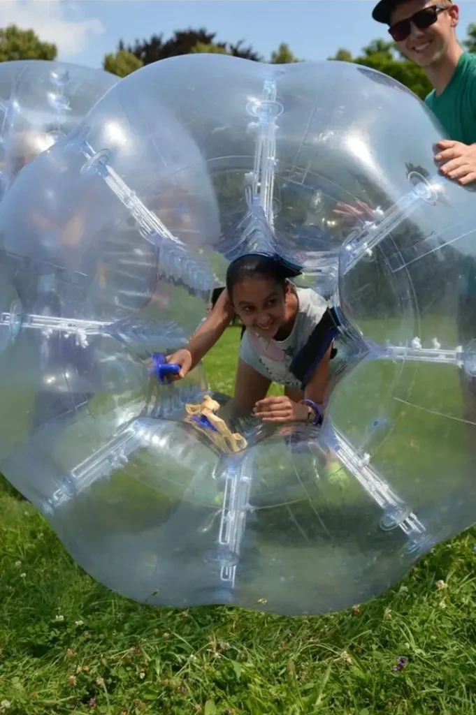 Bubble foot à Saint-Malo pour les enfants
